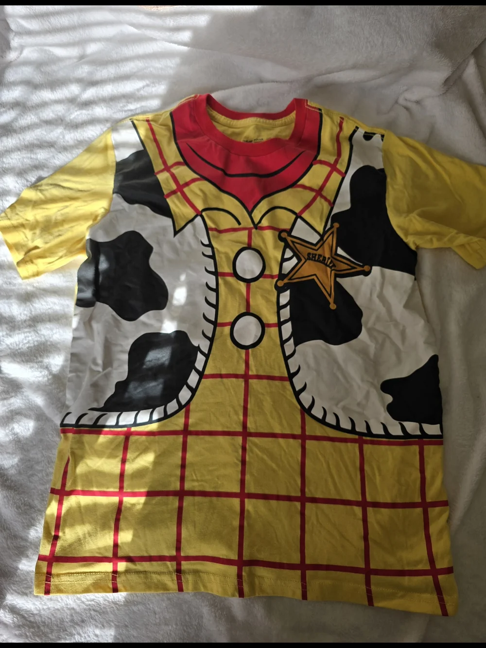 💖=3/$20 Disney Pixar Toy Story Woody Costume T-Shirt & Shorts Set  YL